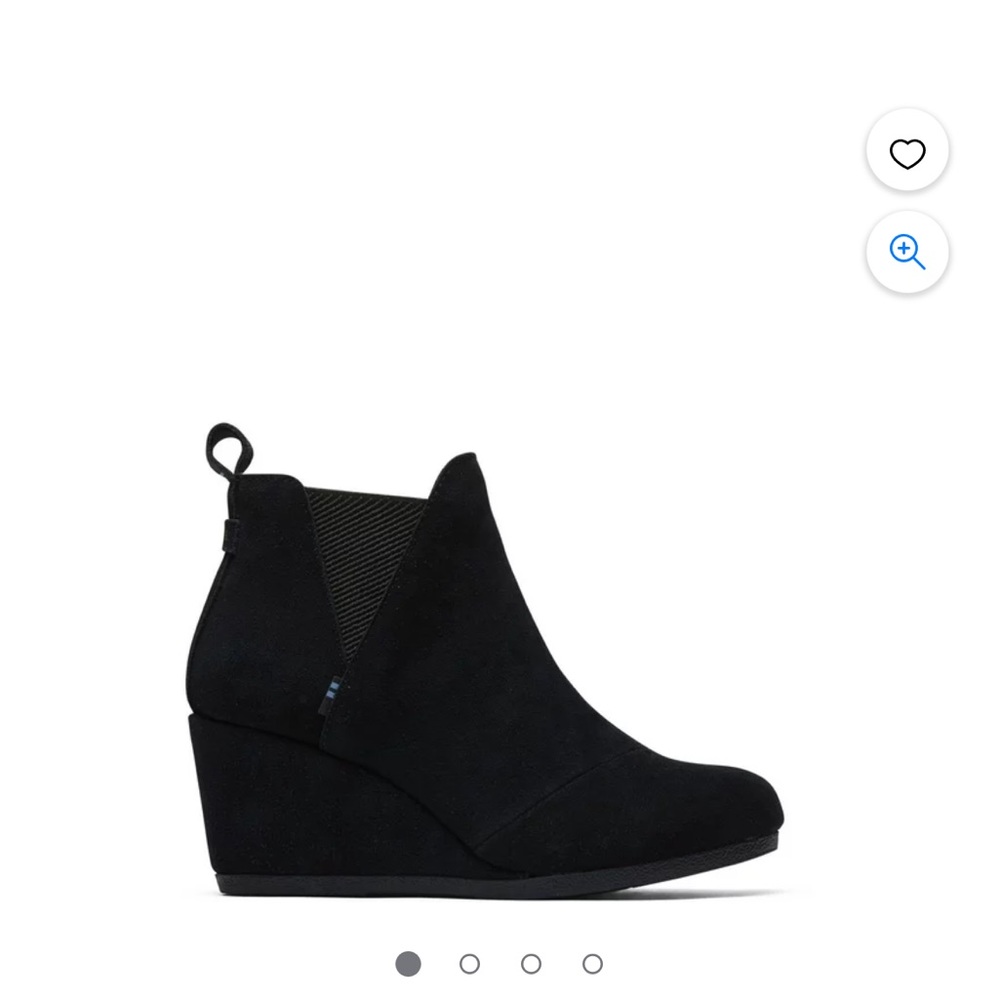 TOMS Women's Suede Kelsey Booties